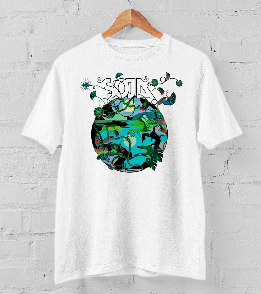 SOJA Earthy Jungle Nature Design Soja Gear T-Shirt