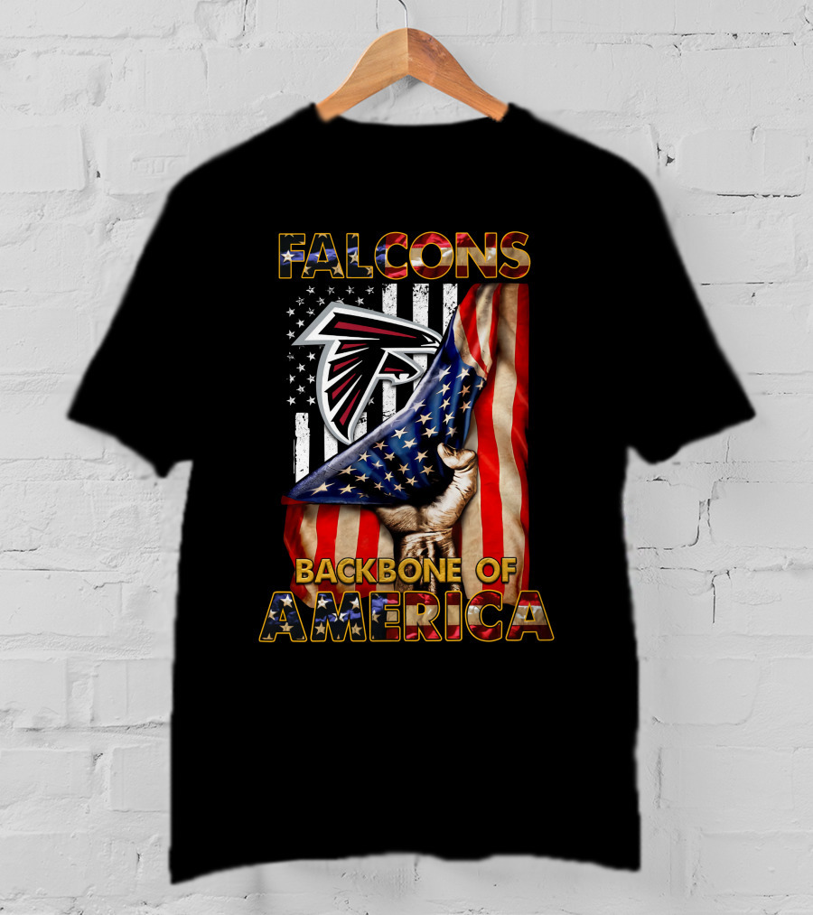 Falcons Backbone Of America T-Shirt