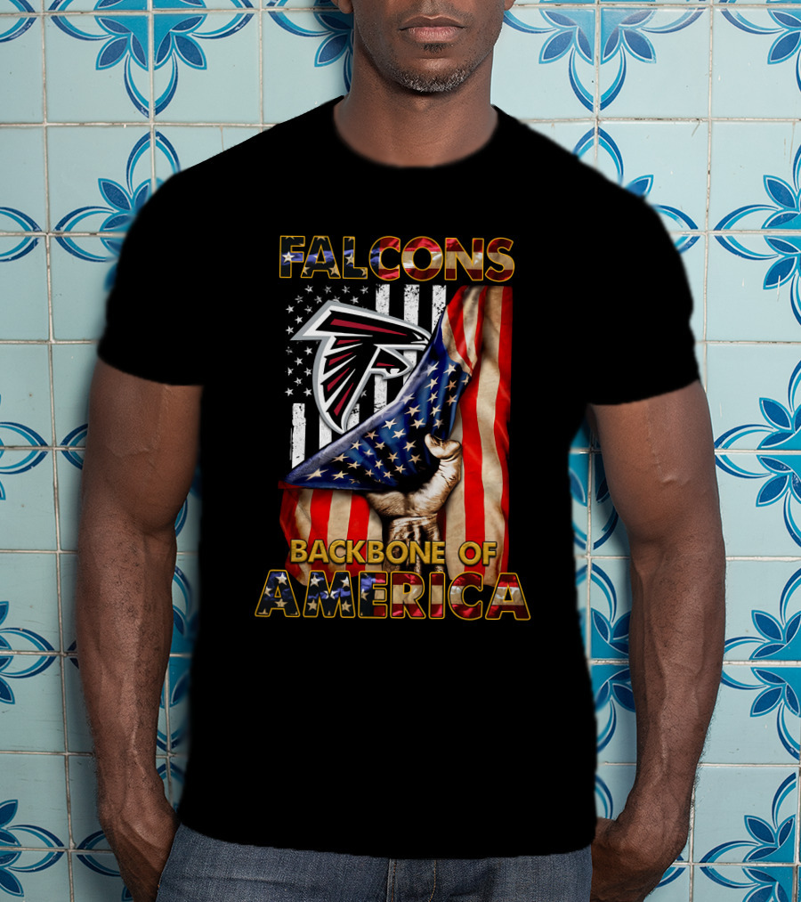 Falcons Backbone Of America T-Shirt