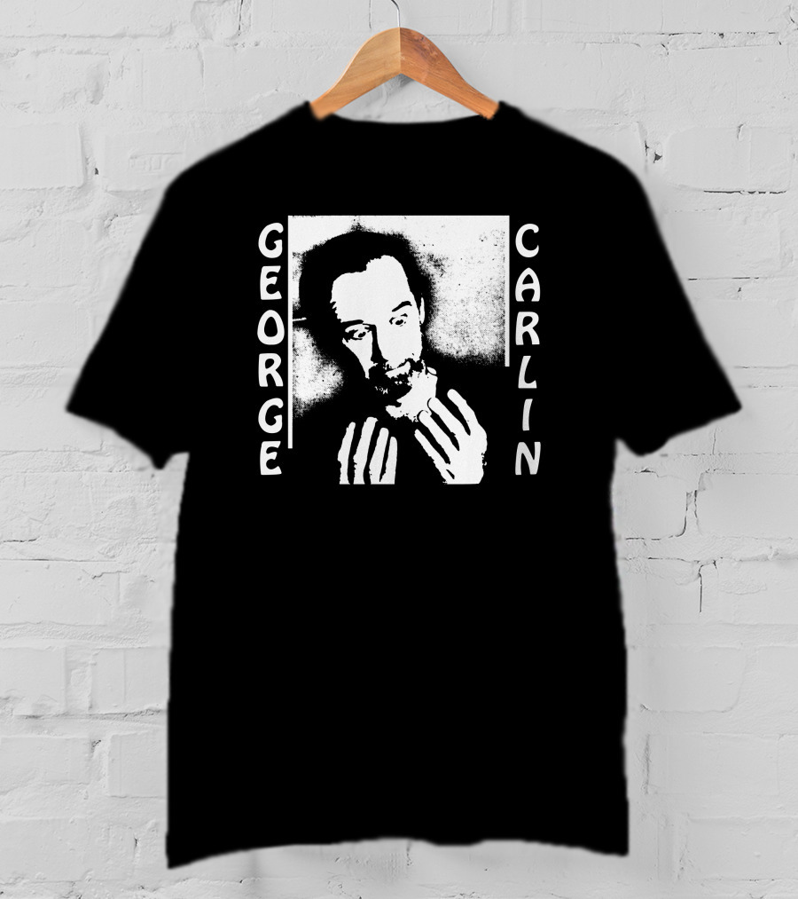 George Carlin It Only Hurts When I Think Wyco Vintage T-Shirt