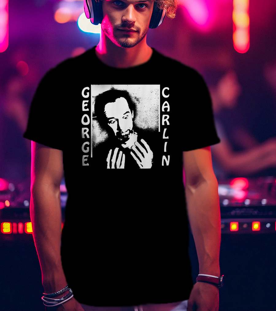 George Carlin It Only Hurts When I Think Wyco Vintage T-Shirt