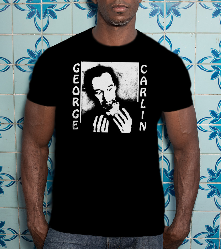 George Carlin It Only Hurts When I Think Wyco Vintage T-Shirt