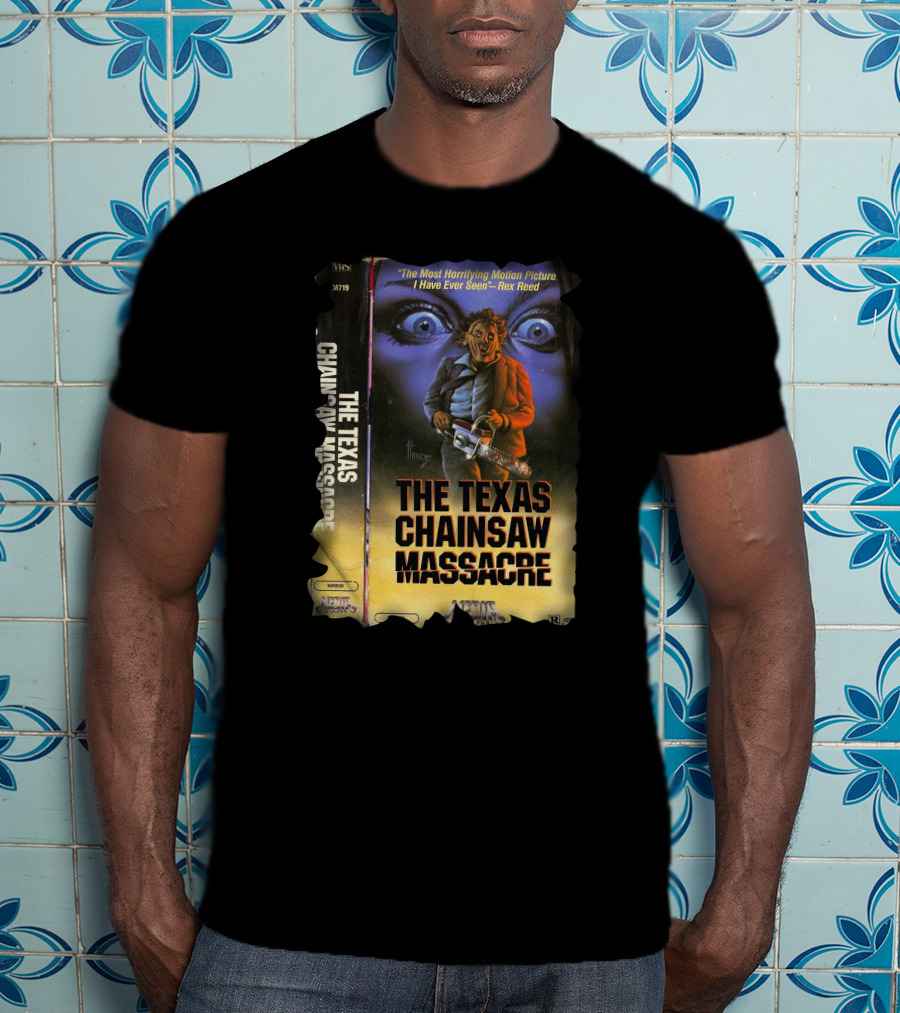 The Texas Chainsaw Massacre Most Horrifying Motion Picture Rex Reed T-Shirt