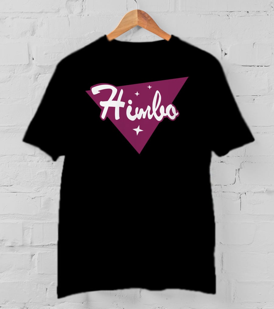 Himbo Triangle Starry Design M J Says Things T-Shirt