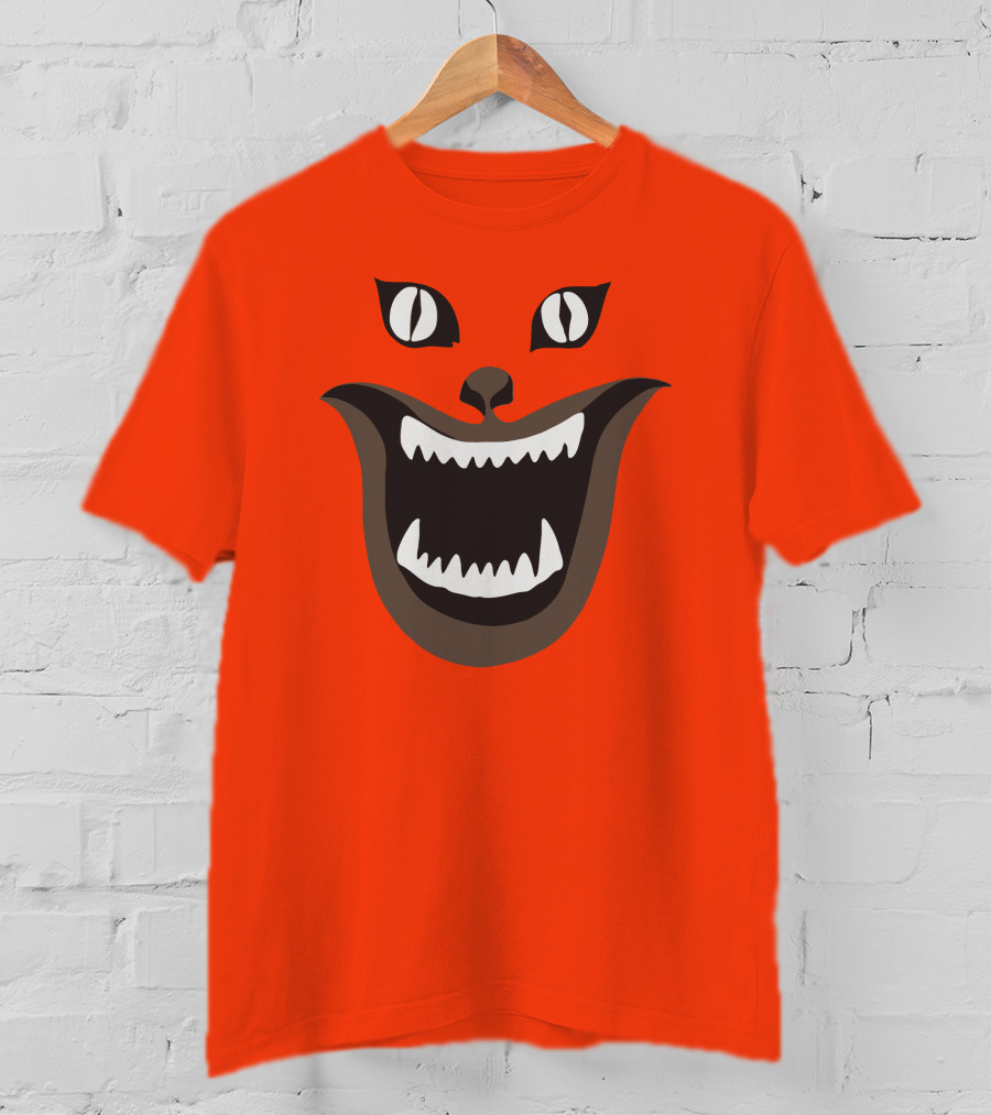 Criterion Channel The Criterion House Horror Cat Face Criterion Merch T-Shirt