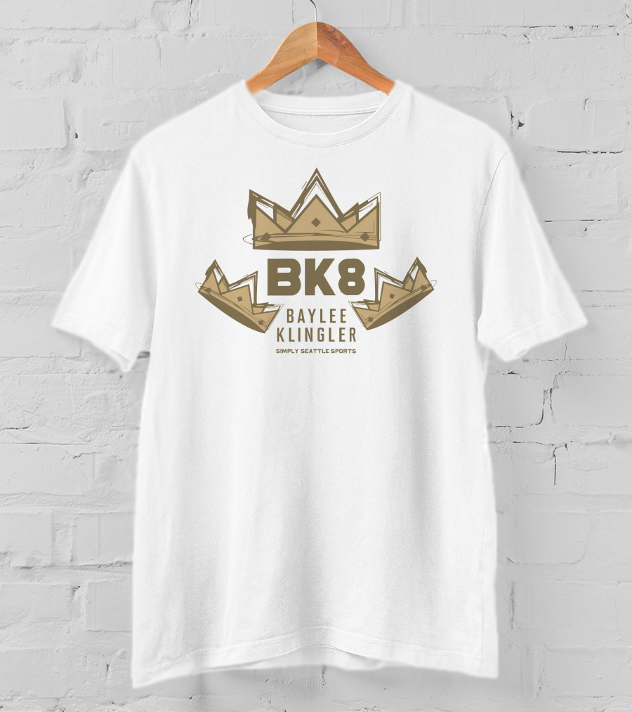 BK8 Baylee Klingler Simply Seattle Sports Crown T-Shirt