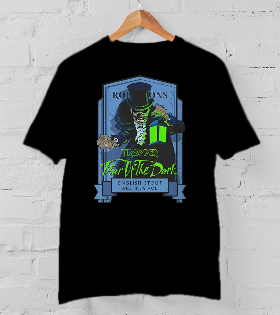 Robinsons Trooper Fear Of The Dark English Stout Alc. 4.5% Vol T-Shirt
