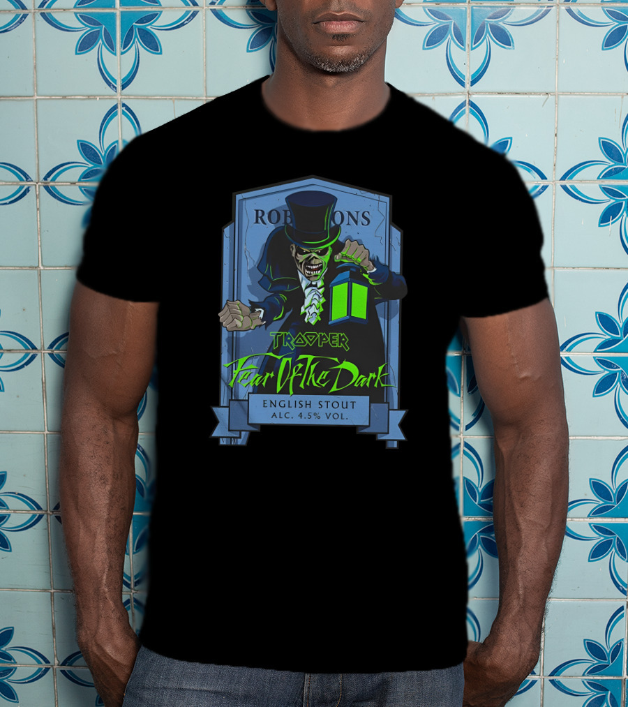Robinsons Trooper Fear Of The Dark English Stout Alc. 4.5% Vol T-Shirt