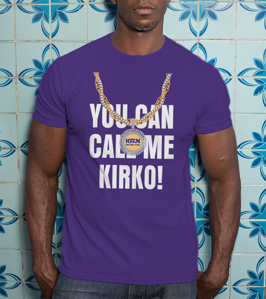 KFAN Sports Radio You Can Call Me Kirko T-Shirt