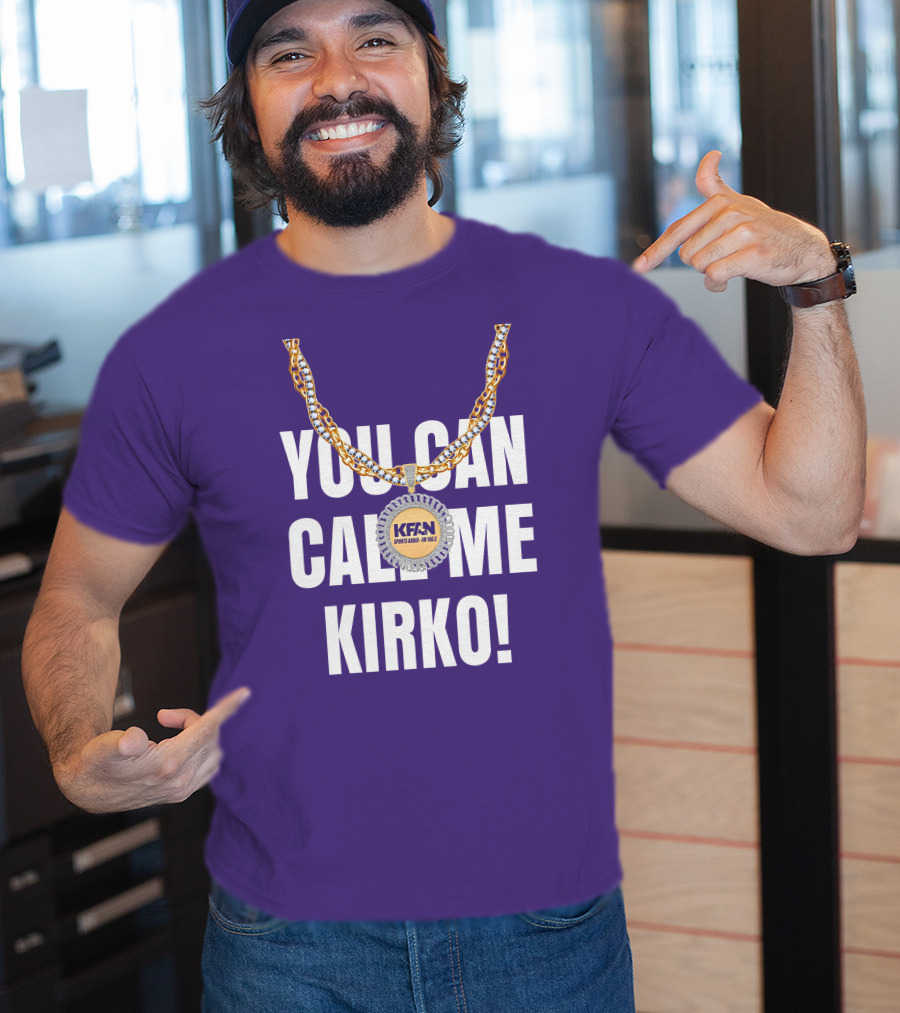 KFAN Sports Radio You Can Call Me Kirko T-Shirt