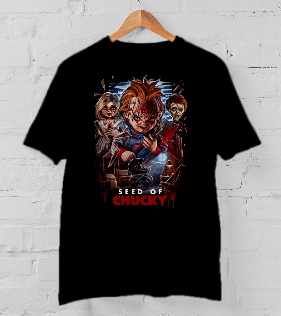 Seed Of Chucky Horror Movie Character Trio Fear The Second Coming T-Shirt