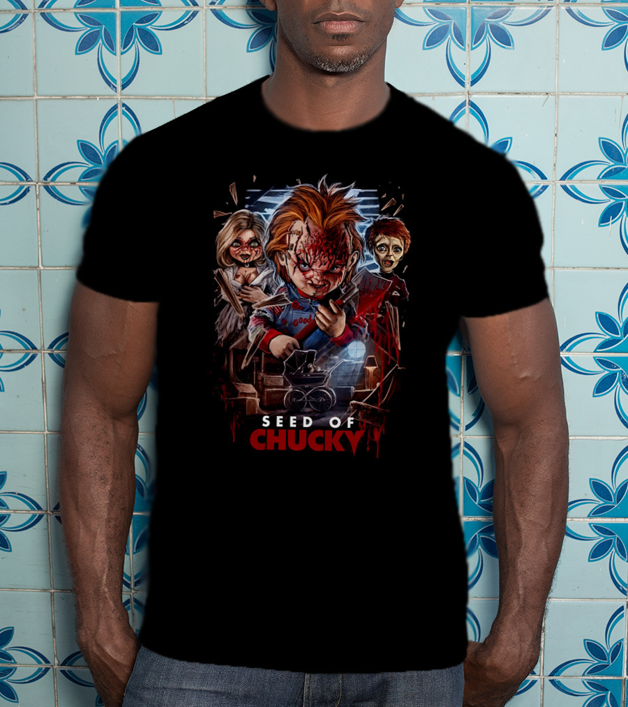 Seed Of Chucky Horror Movie Character Trio Fear The Second Coming T-Shirt