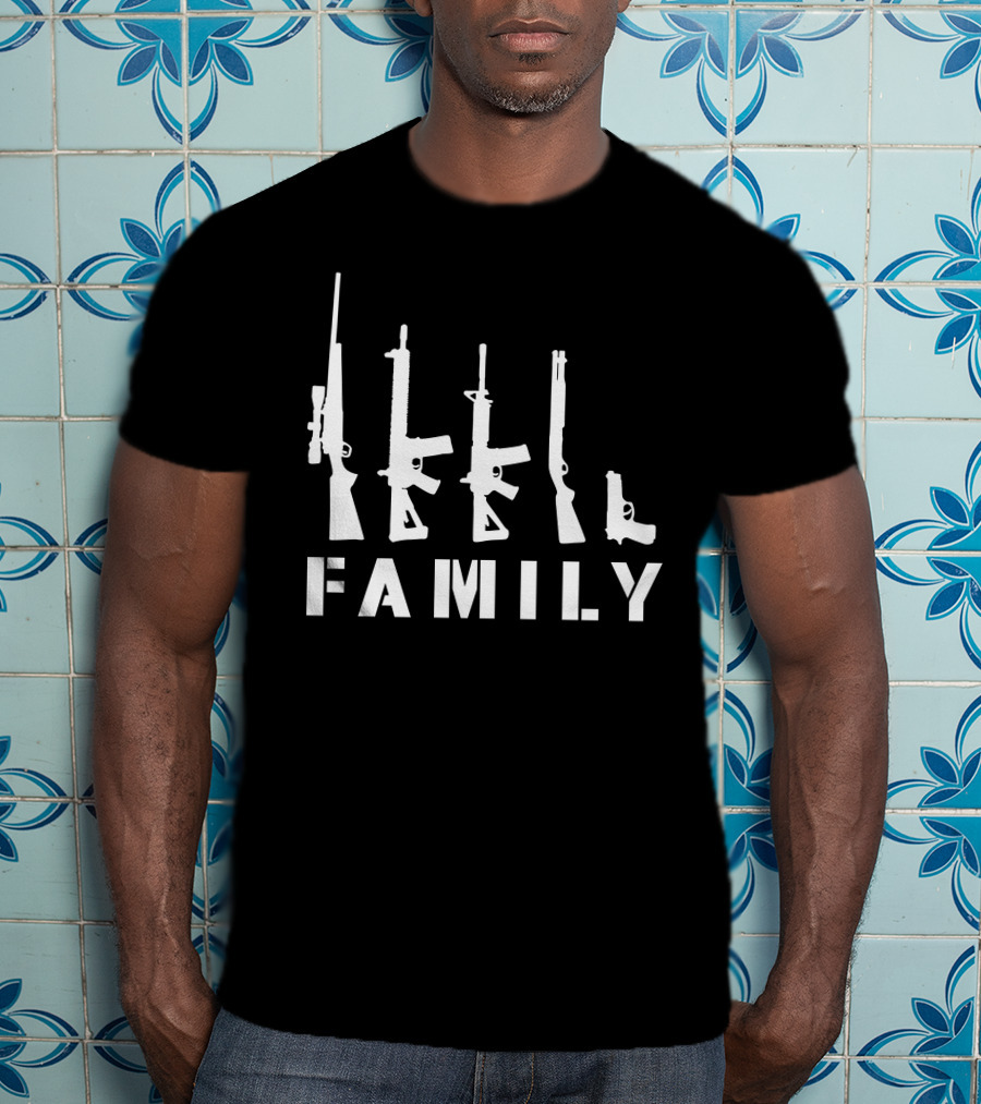 FAMILY Gun Silhouettes Collection T-Shirt