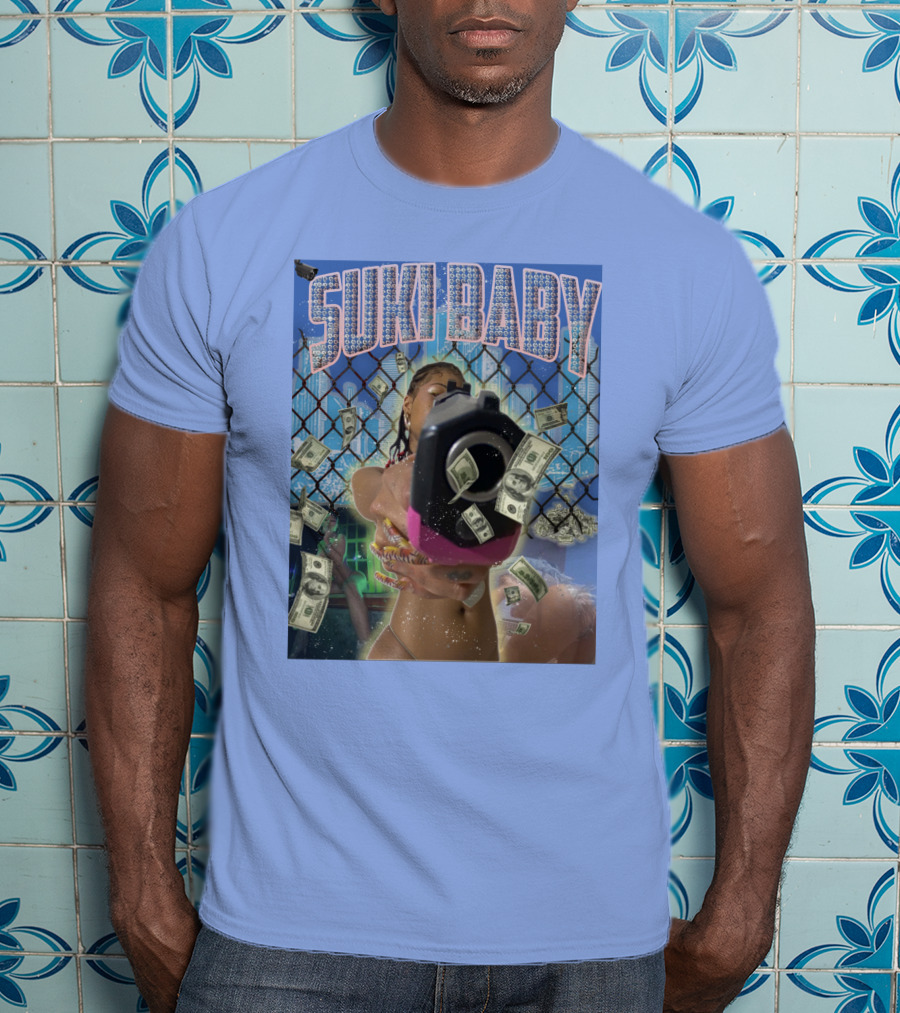 Suki Baby Money And Glamour Urban Aesthetic T-Shirt
