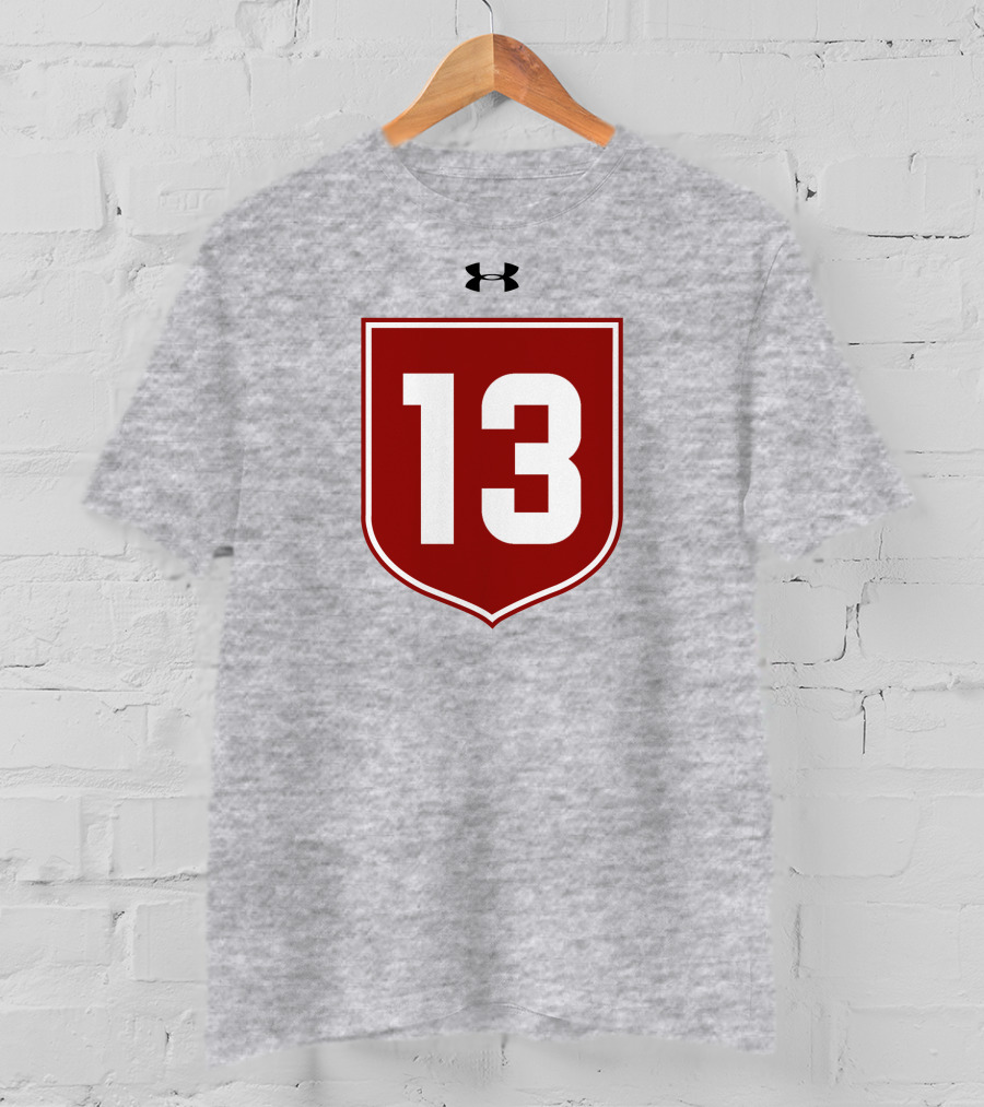 13 Under Armour Red Shield T-Shirt