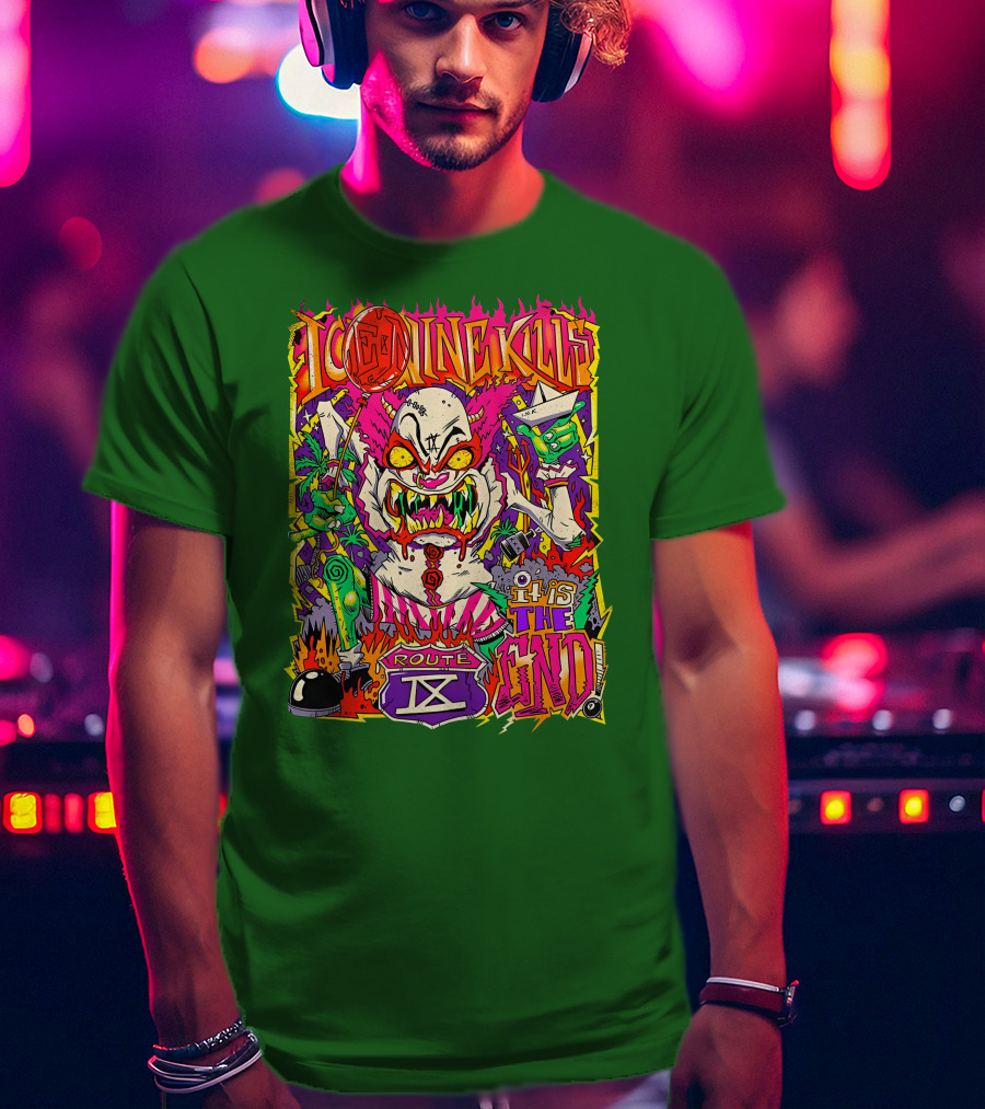 Ice Nine Kills Zombie Clown Route IX It’s The End T-Shirt