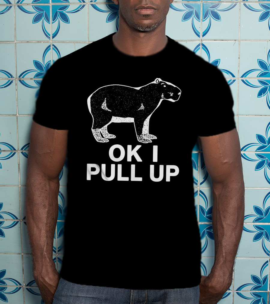 Capybaraman Ok I Pull Up T-Shirt
