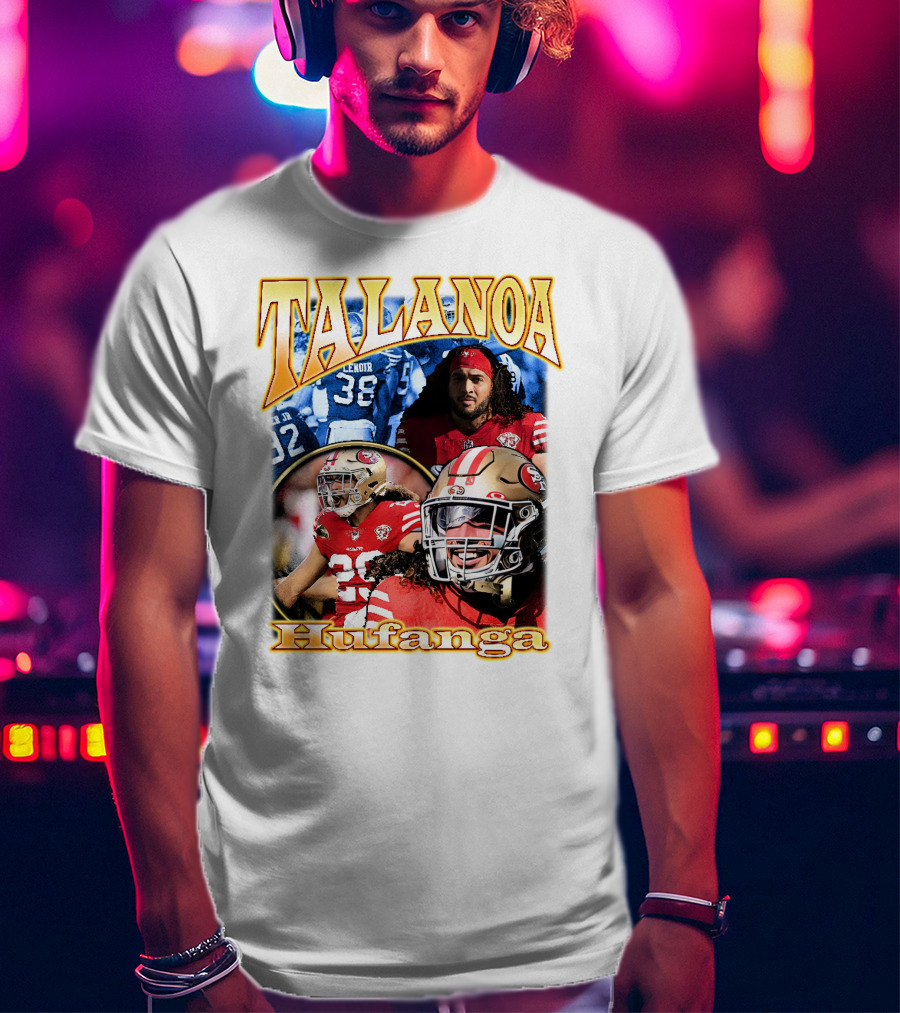 Talanoa Hufanga 49ers Football Player Highlights T-Shirt