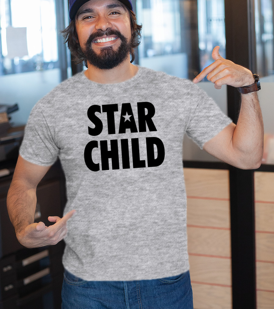 STAR CHILD Star In Letter A T-Shirt