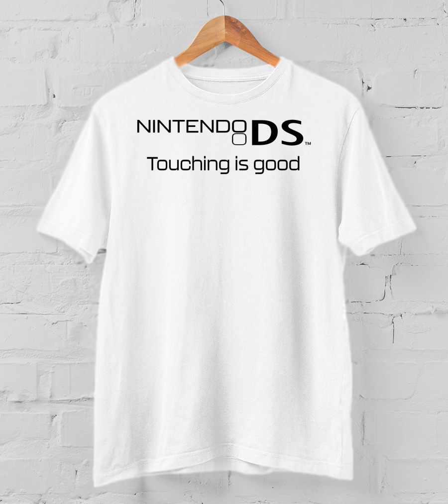 Nintendo DS Touching Is Good T-Shirt