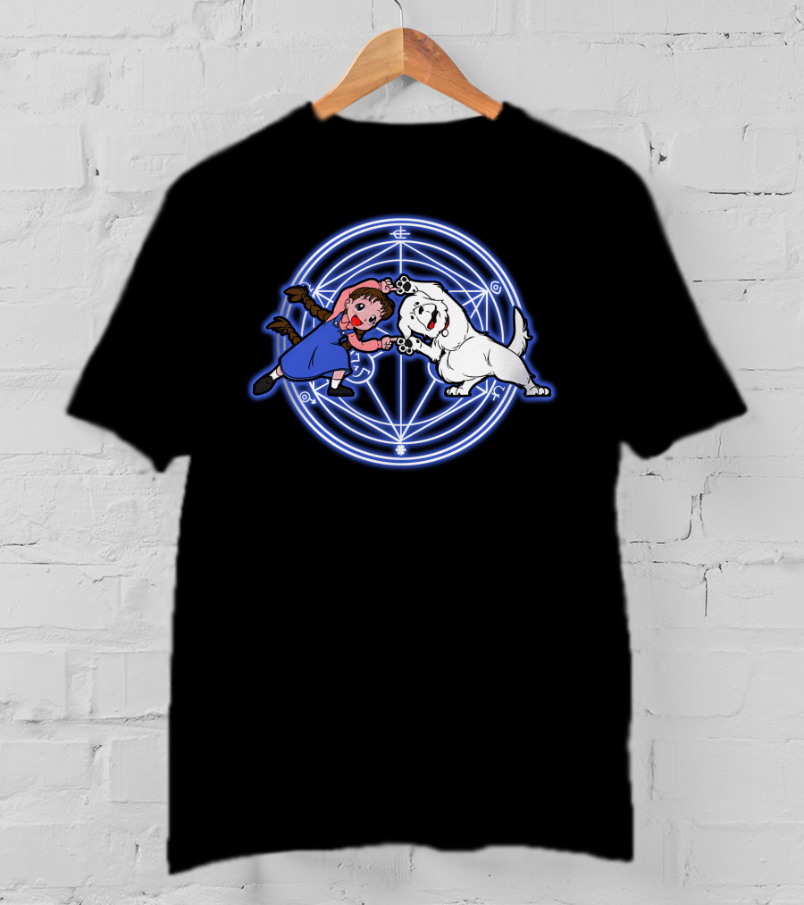 Nina Tucker Fusion Circle Fullmetal Alchemist Crossover T-Shirt