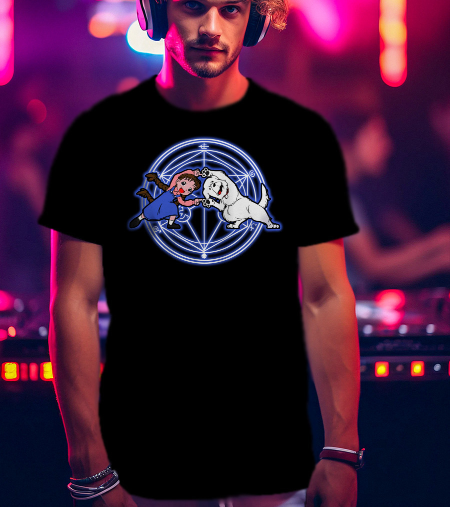 Nina Tucker Fusion Circle Fullmetal Alchemist Crossover T-Shirt