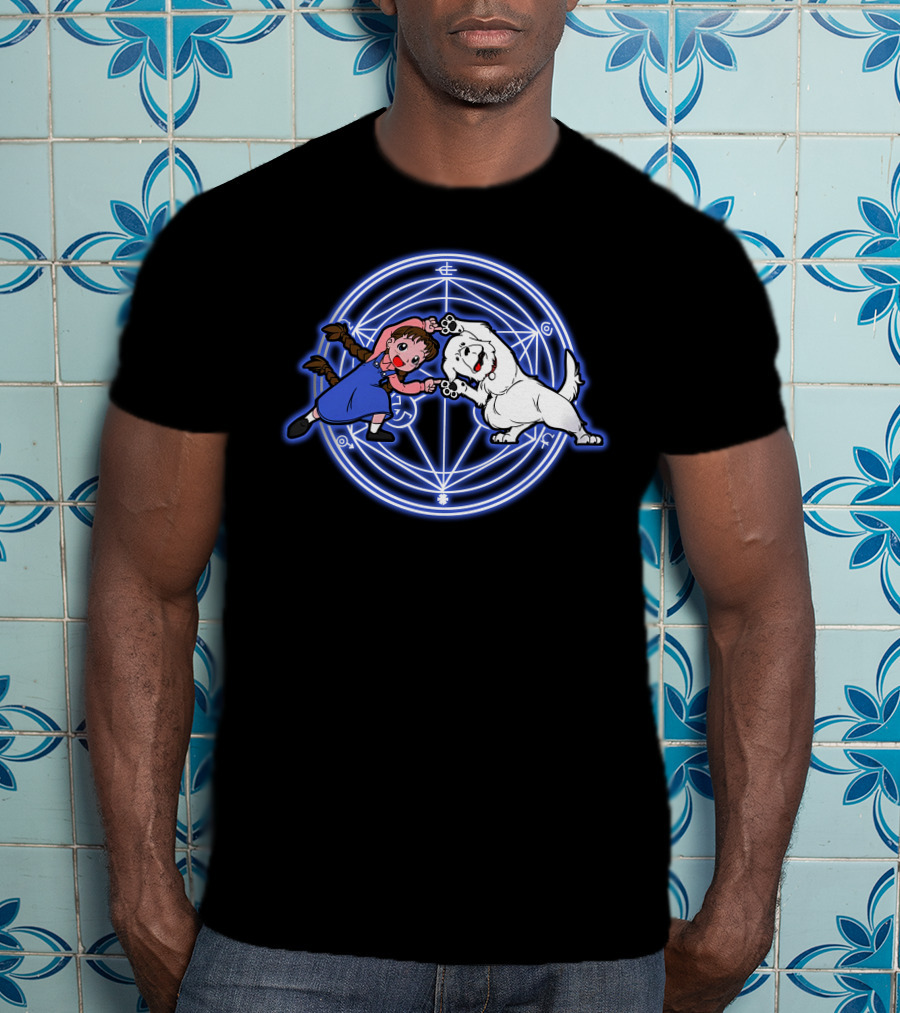 Nina Tucker Fusion Circle Fullmetal Alchemist Crossover T-Shirt