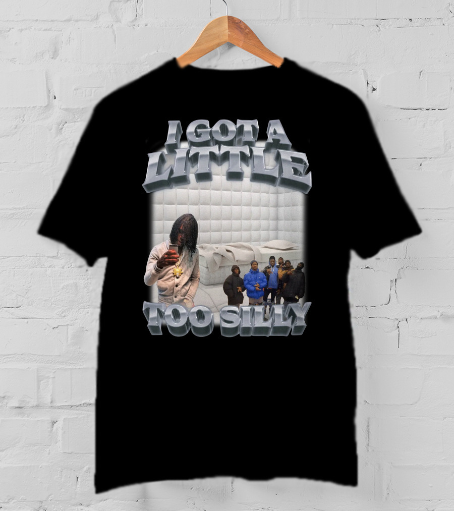 I Got A Little Too Silly Padded Room Selfie Group Posing T-Shirt