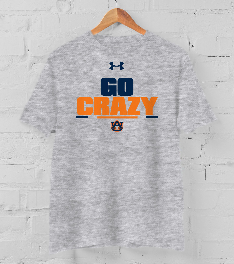 Under Armour Go Crazy Auburn University Auburn Tigers T-Shirt