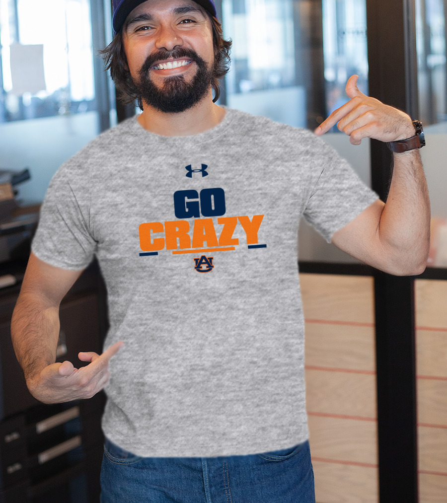 Under Armour Go Crazy Auburn University Auburn Tigers T-Shirt