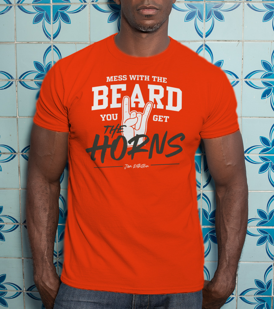 Mess With The Beard You Get The Horns Jon Rothstein T-Shirt