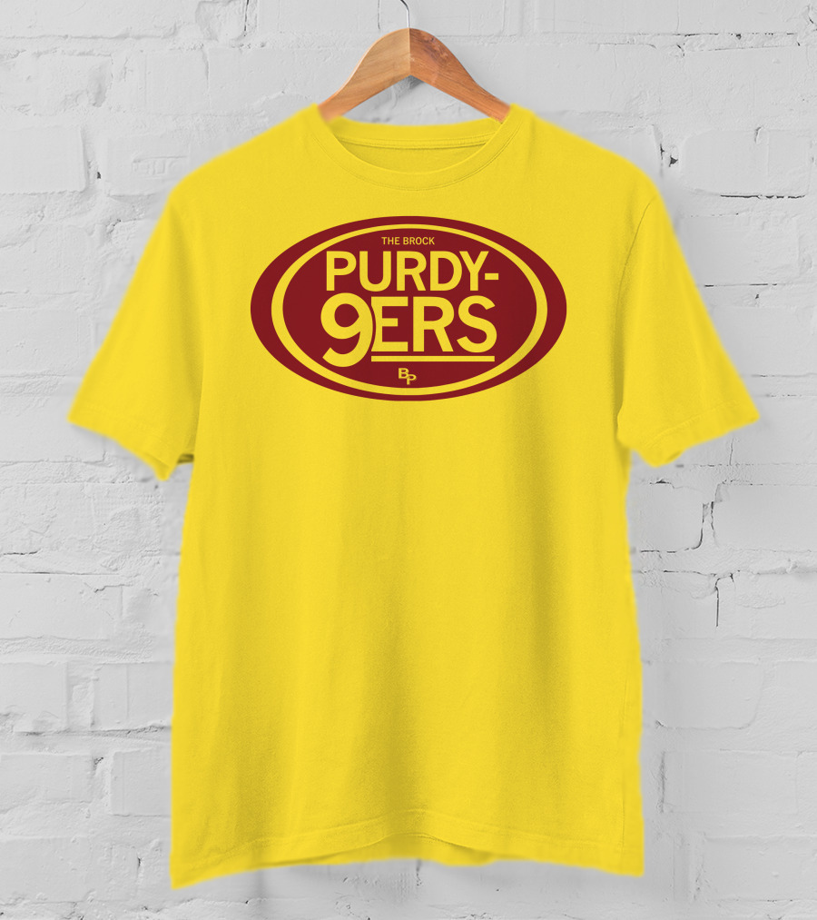 The Brock Purdy-9Ers BP Logo Oval T-Shirt