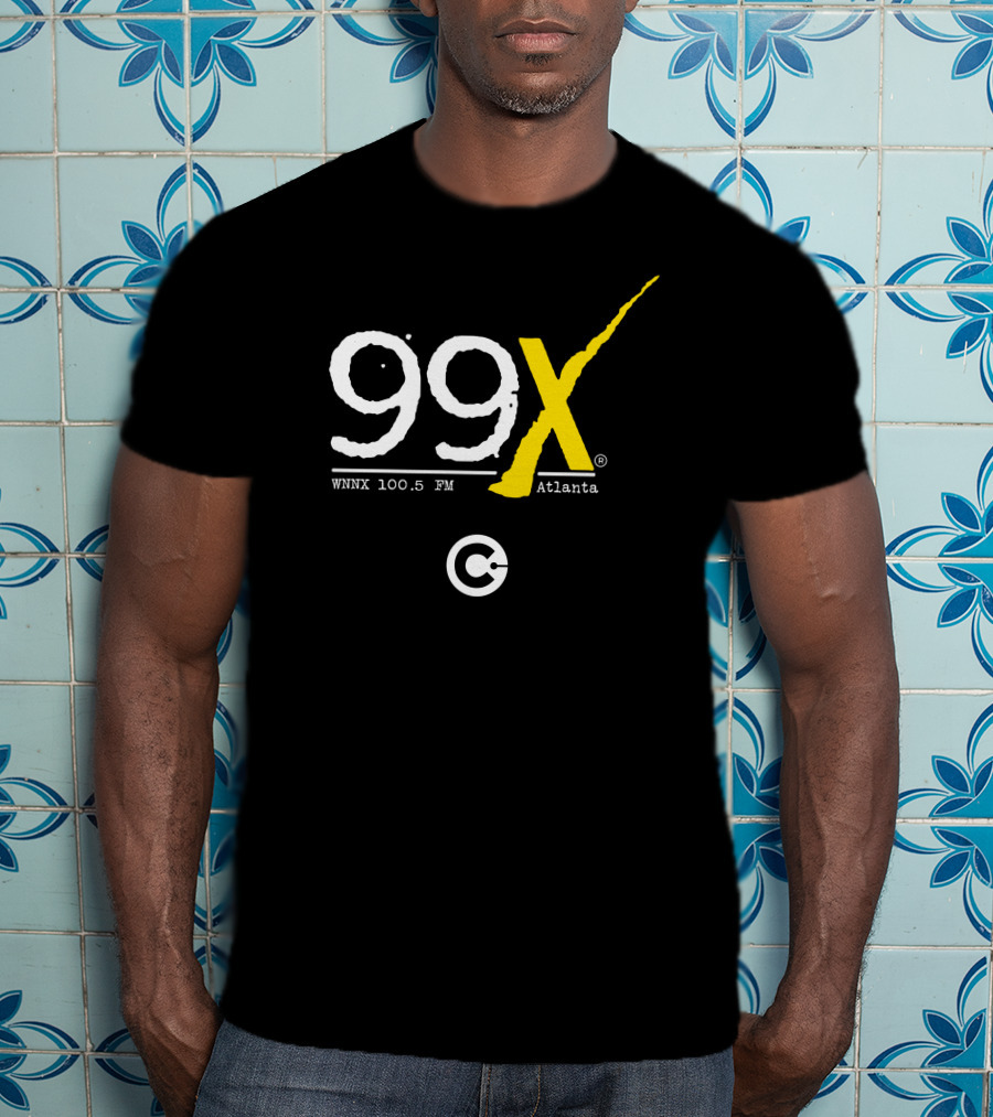 99X WNNX 100.5 FM Atlanta Radio Station T-Shirt