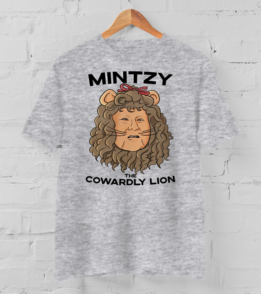 MINTZY The Cowardly Lion T-Shirt