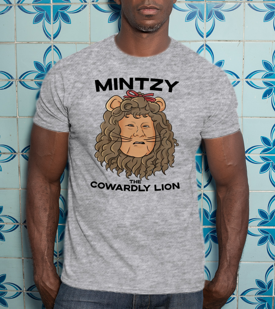 MINTZY The Cowardly Lion T-Shirt