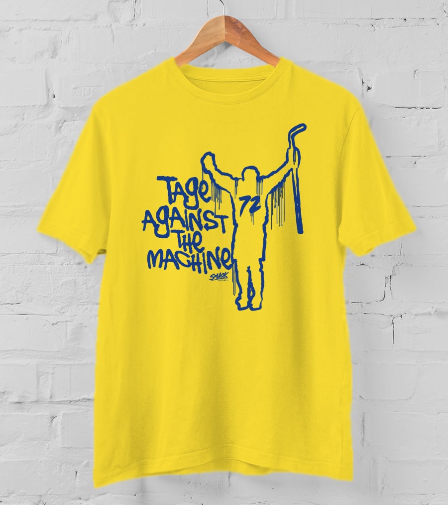 Tage Against The Machine 72 Hockey Silhouette Smack T-Shirt