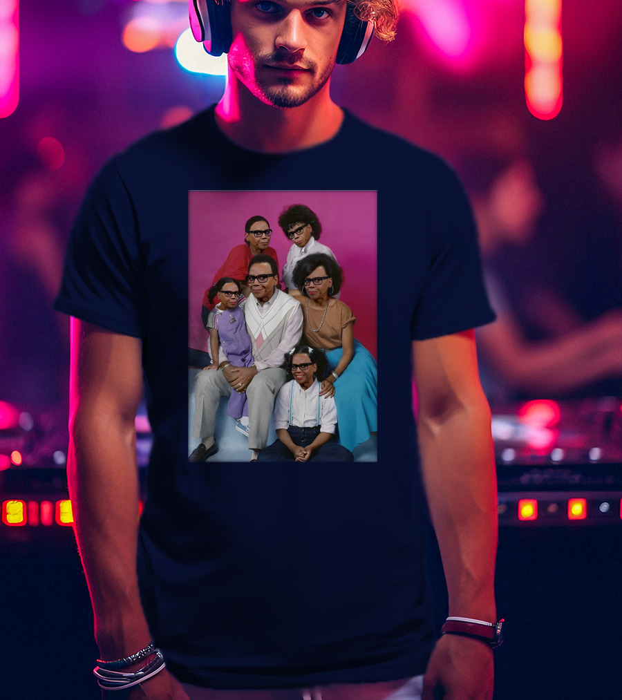 Keeping Up With The Ru's Family Portrait Multiface Glasses T-Shirt