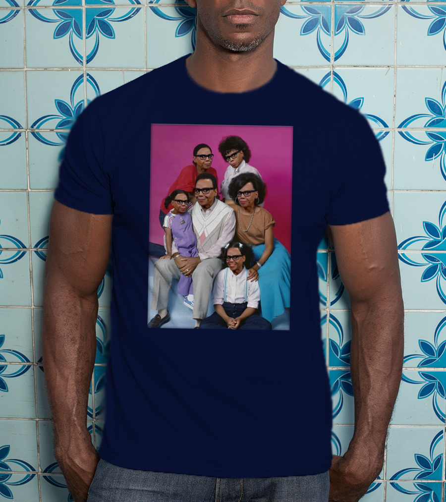 Keeping Up With The Ru's Family Portrait Multiface Glasses T-Shirt