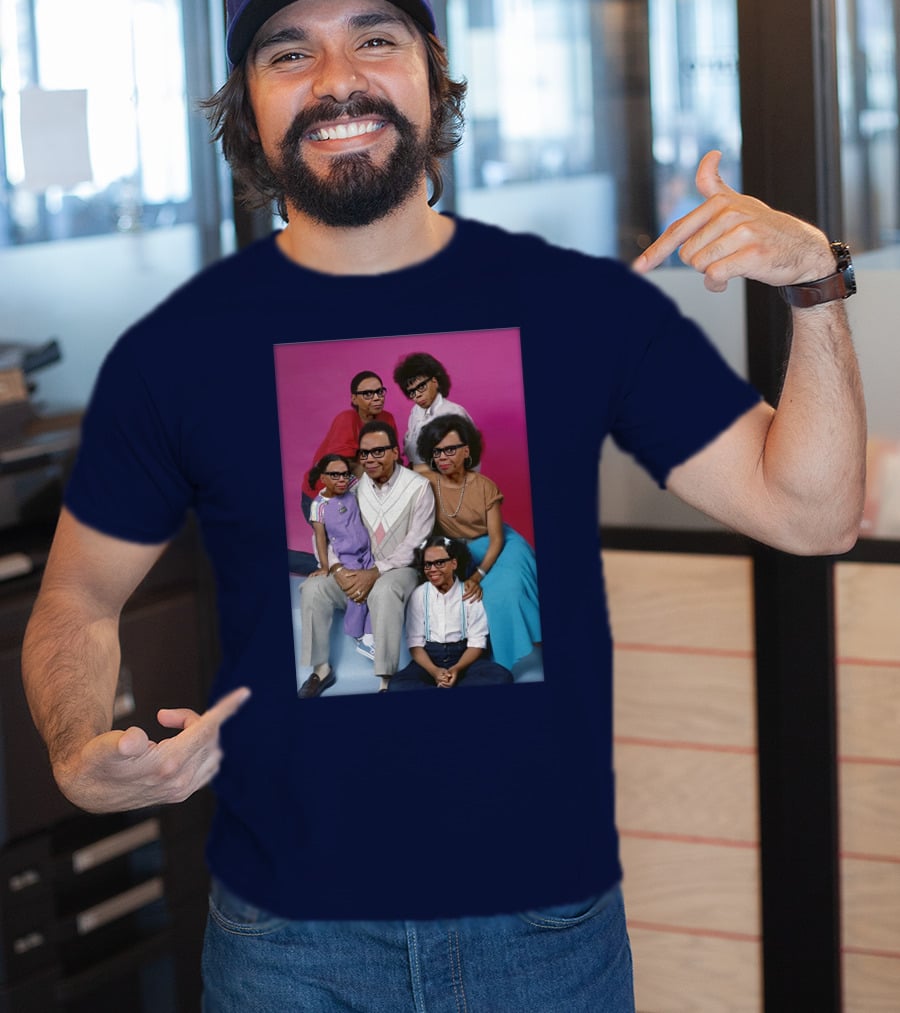 Keeping Up With The Ru's Family Portrait Multiface Glasses T-Shirt