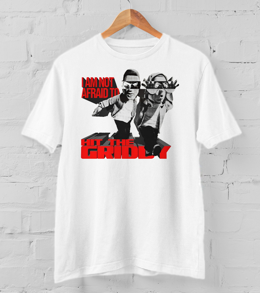 I Am Not Afraid To Hit The Griddy With Retro Dance Figures T-Shirt