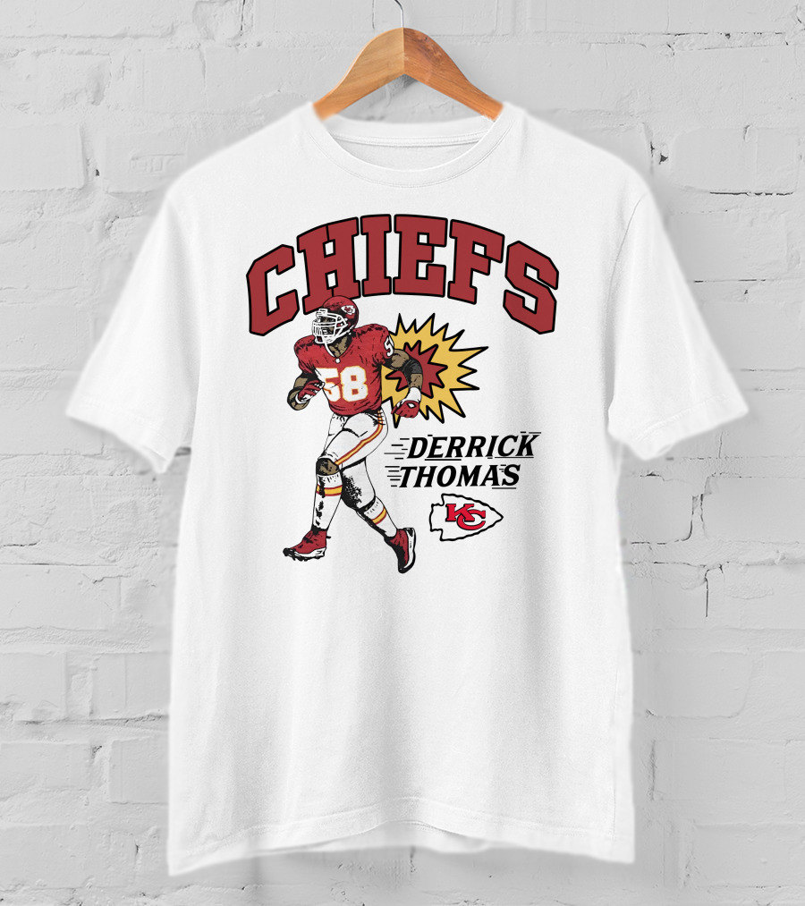 CHIEFS Derrick Thomas 58 Kansas City Chiefs T-Shirt
