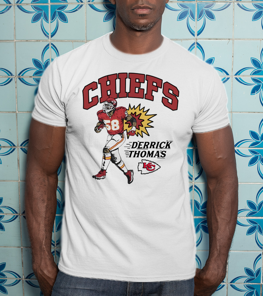 CHIEFS Derrick Thomas 58 Kansas City Chiefs T-Shirt