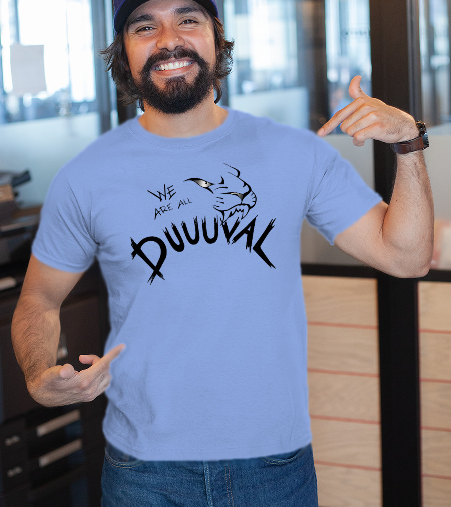 We Are All Duuuval Jaguar Roar T-Shirt