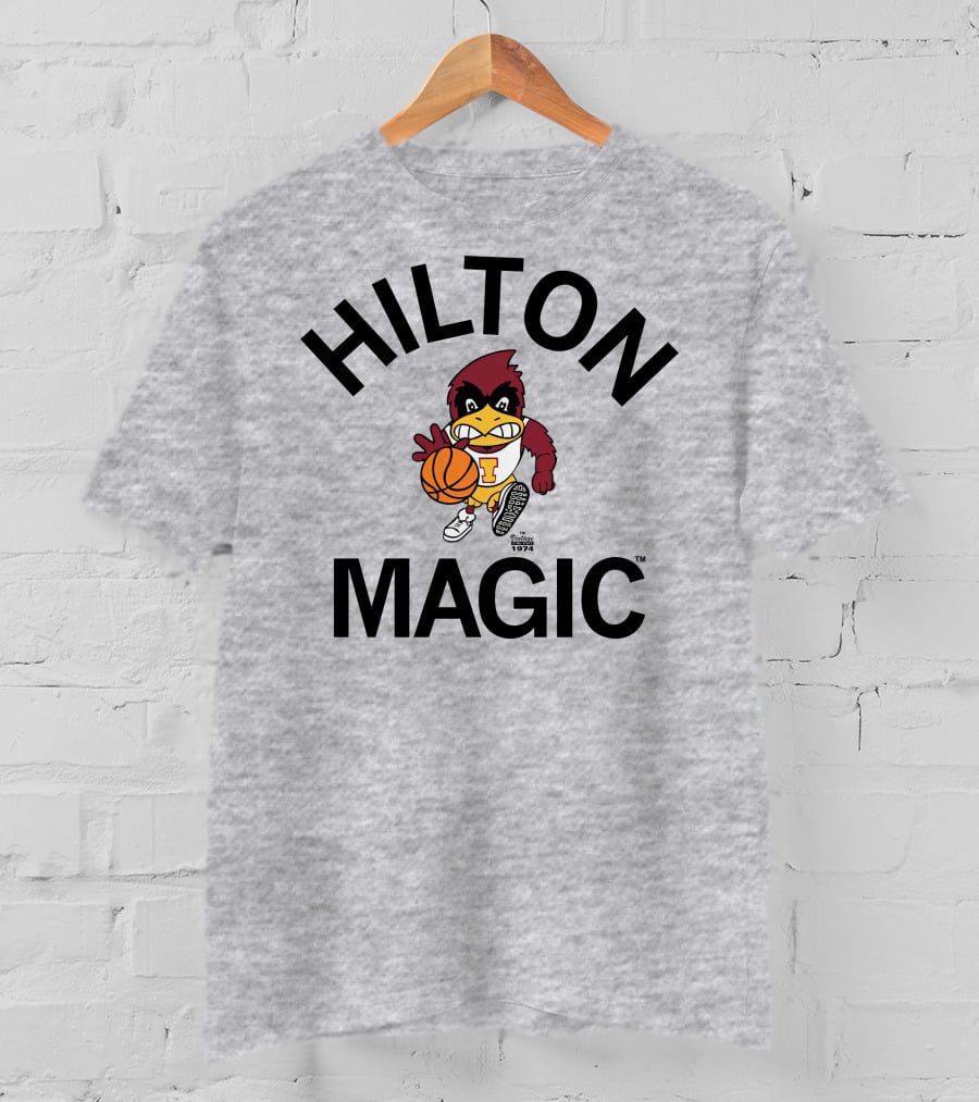 Hilton Magic Basketball Vintage Cyclone 1974 T-Shirt