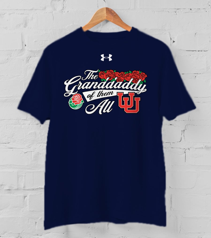 The Granddaddy Of Them All Utah Football Roses UW T-Shirt