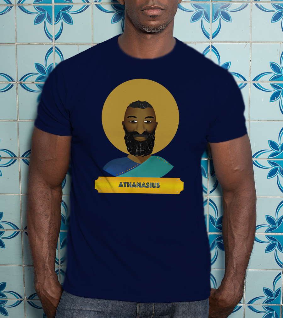 Athanasius Portrait Icon With Heritage Significance T-Shirt