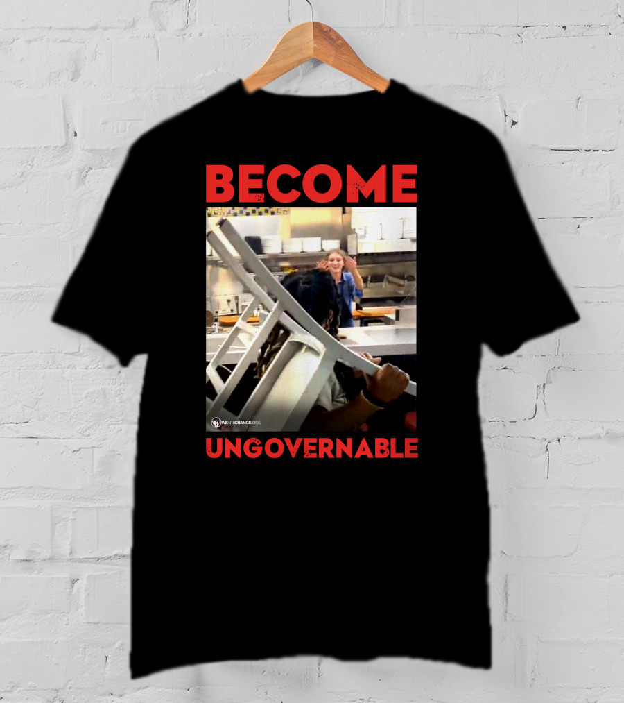 Become Ungovernable Waffle House Chair Incident T-Shirt