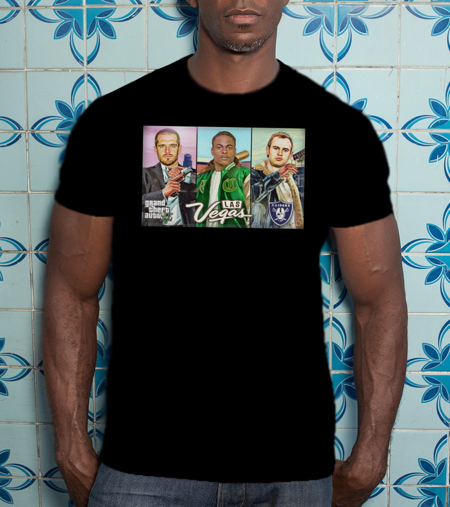 Grand Theft Auto V Las Vegas Raiders T-Shirt