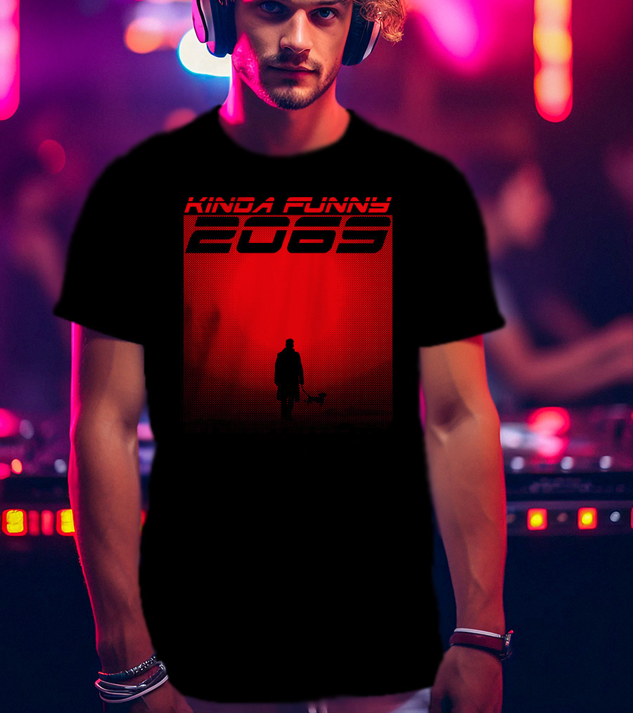 Kinda Funny 2065 Video Game Culture Film Television Comics T-Shirt