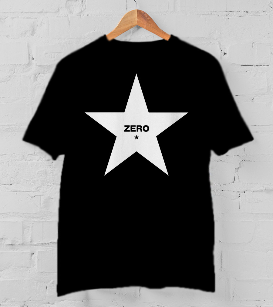 Smashing Pumpkins Zero Star Iconic White Star T-Shirt